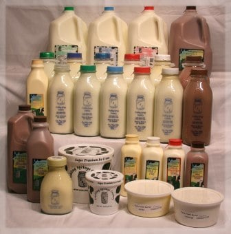 Farm Fresh Dairy Products from Trickling Springs Creamery