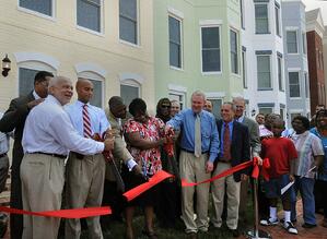 Capitol Quarter Ribbon Cutting EYA Holds Ribbon Cutting Ceremony for Capitol Quarter New Townhomes in Washington, DC