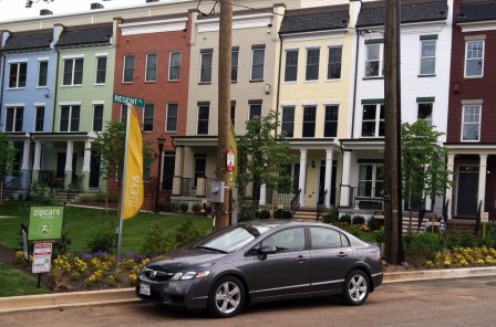 zipcar washington d.c