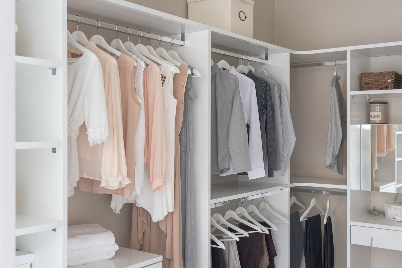 Closet organization and storage