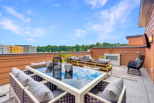 Drake rooftop terrace