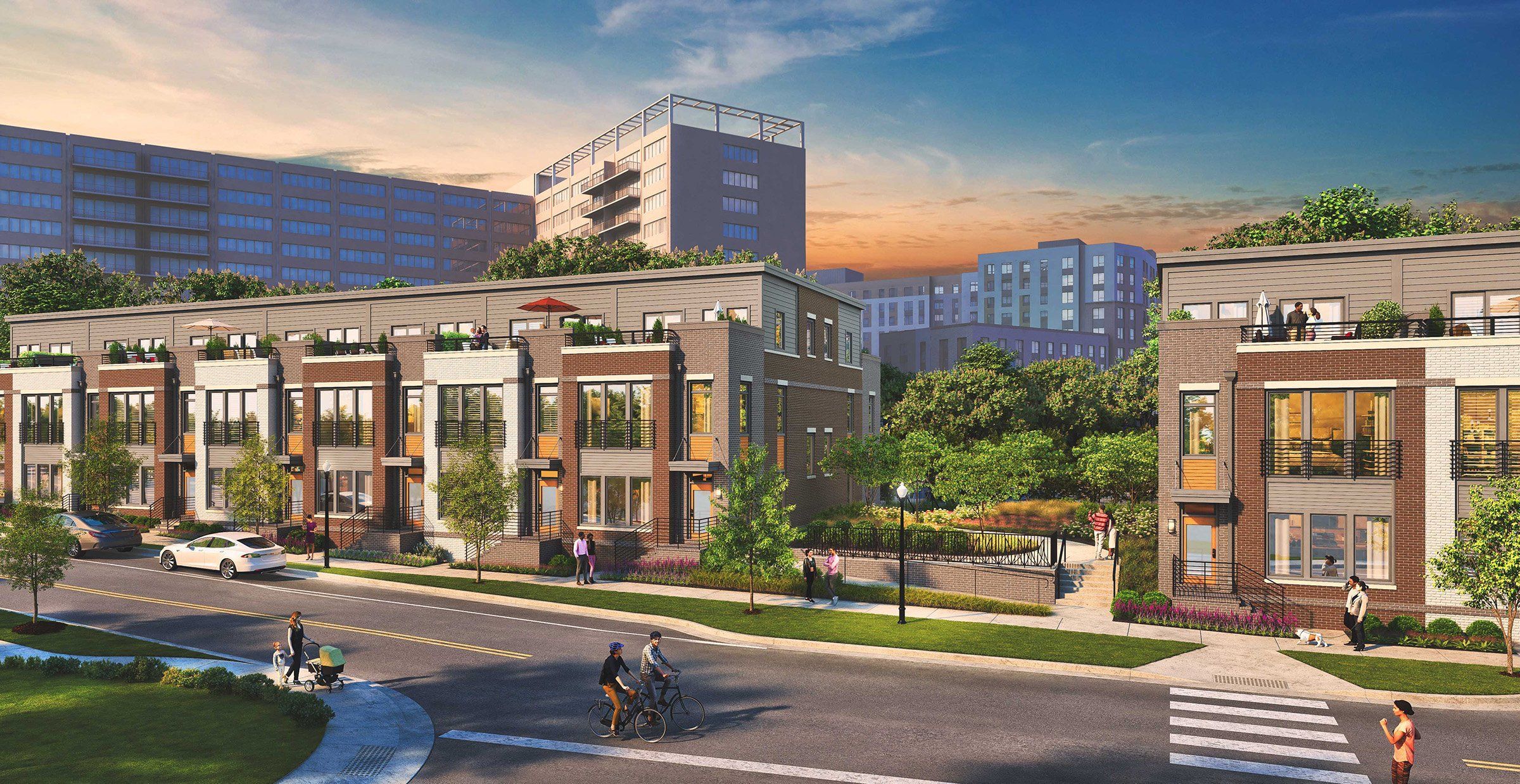 Highlands Row: New EYA townhomes coming to Arlington, VA