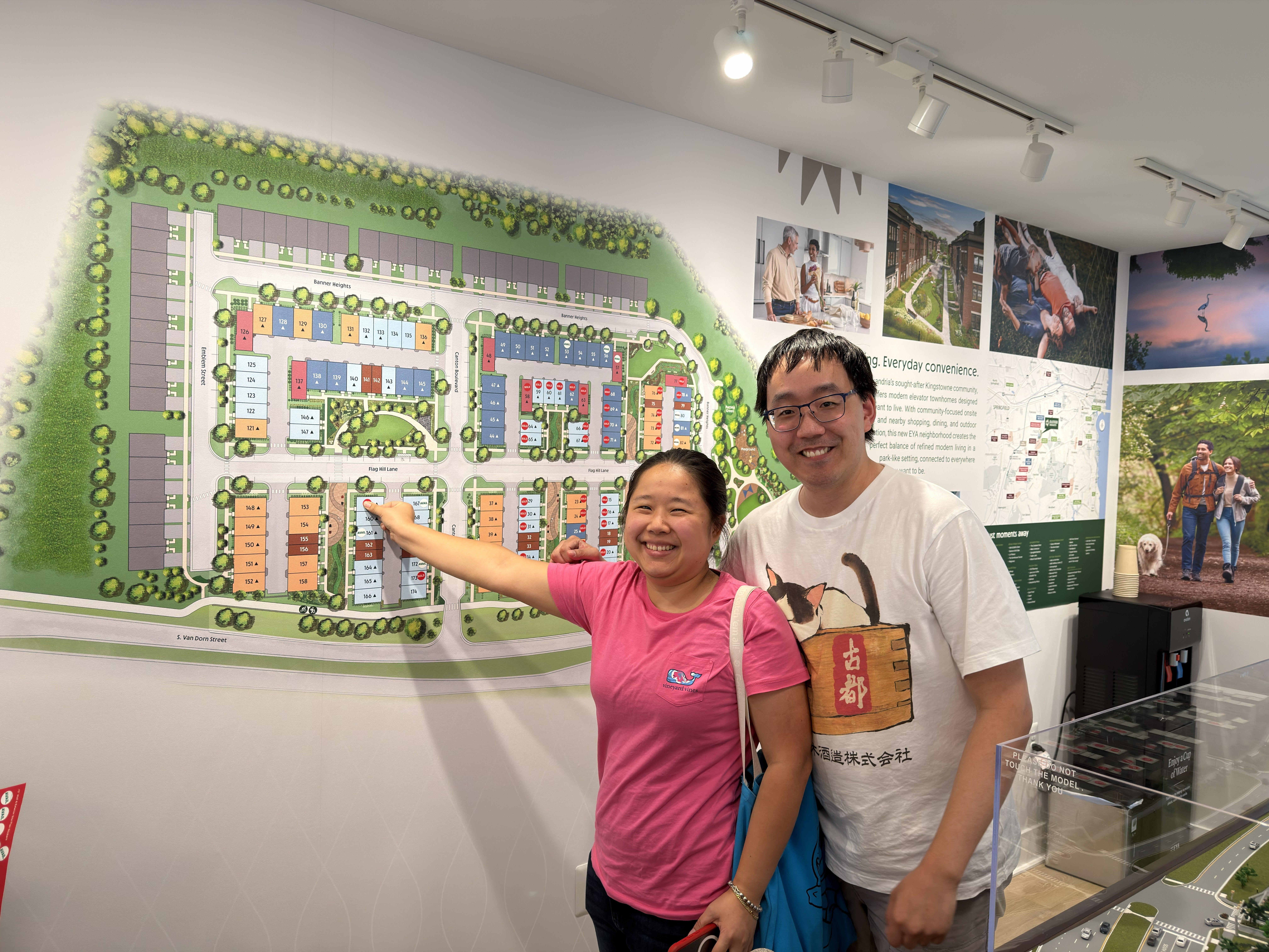 New EYA townhomes at Banner Heights in Alexandria, VA