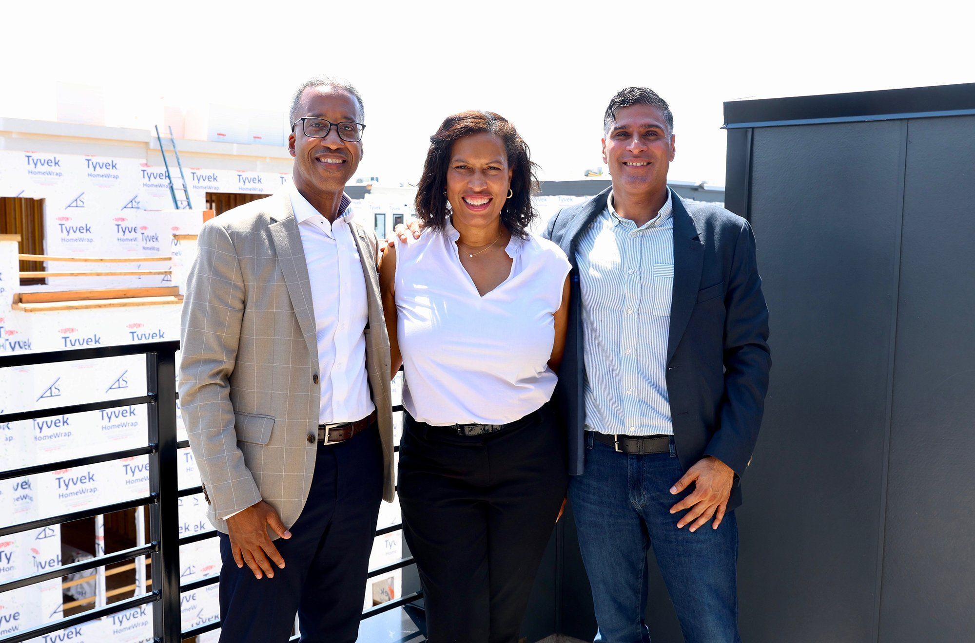 Mayor Bowser, McDuffie and Aakash