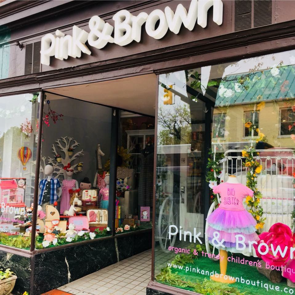 Pink & Brown