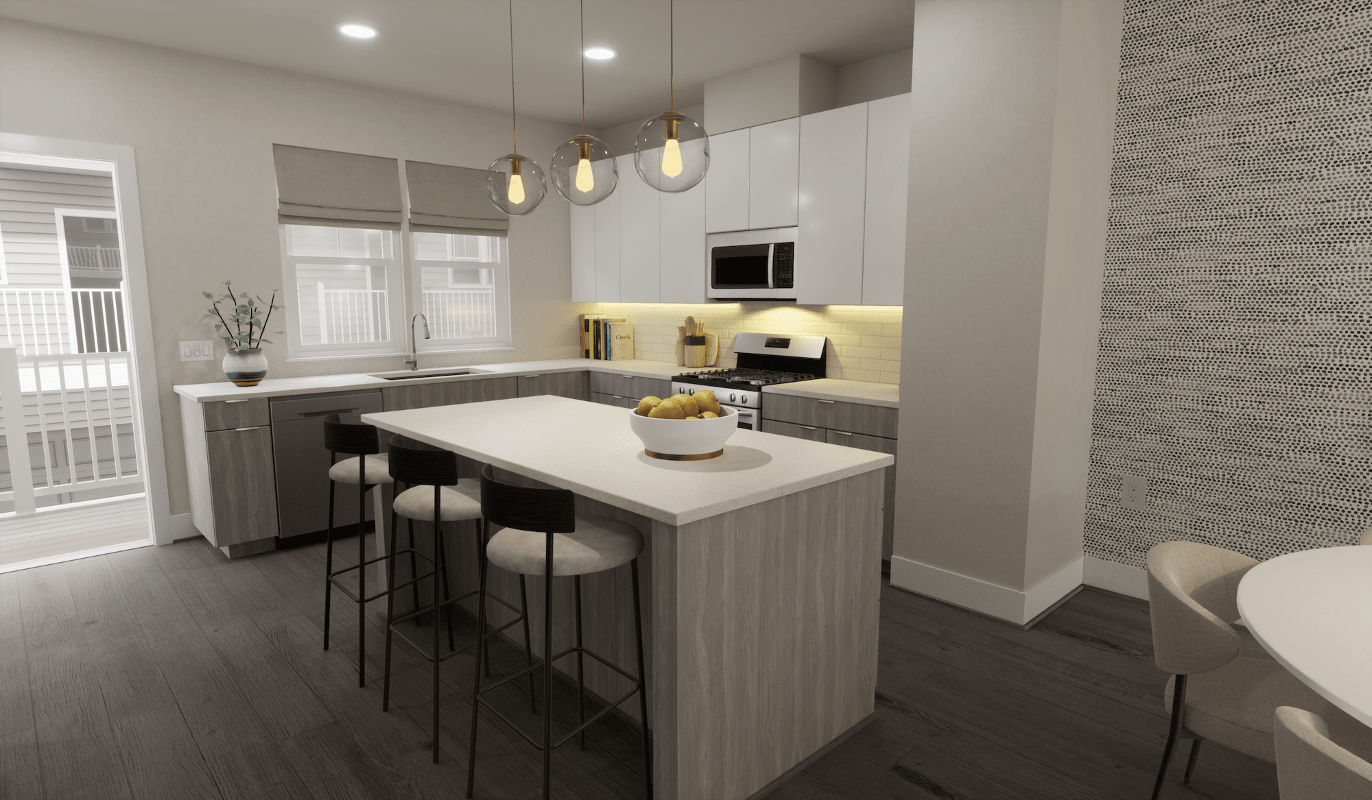 The Buchanan - Model Kitchen 