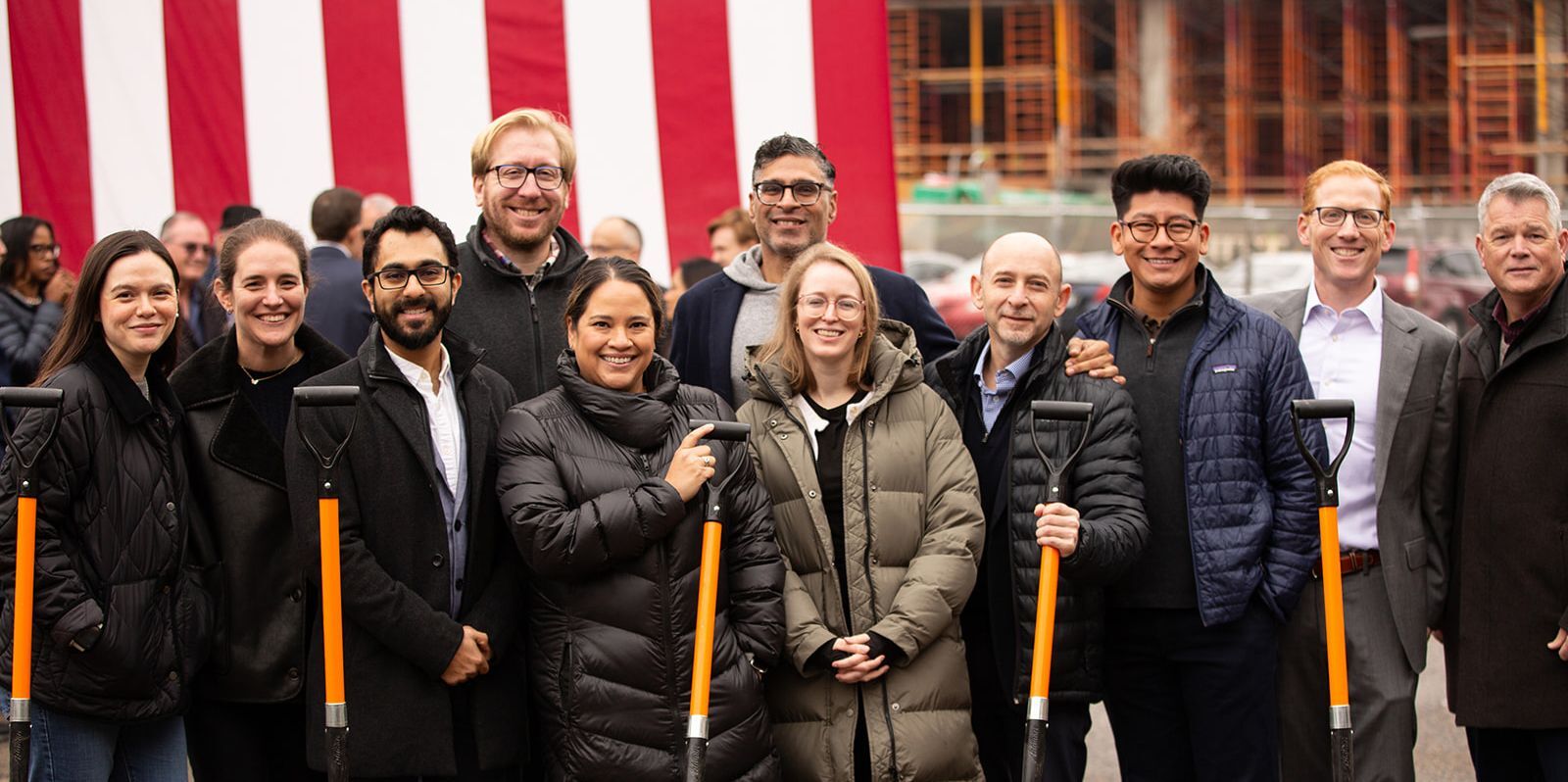 Groundbreaking at West Falls Church Metro