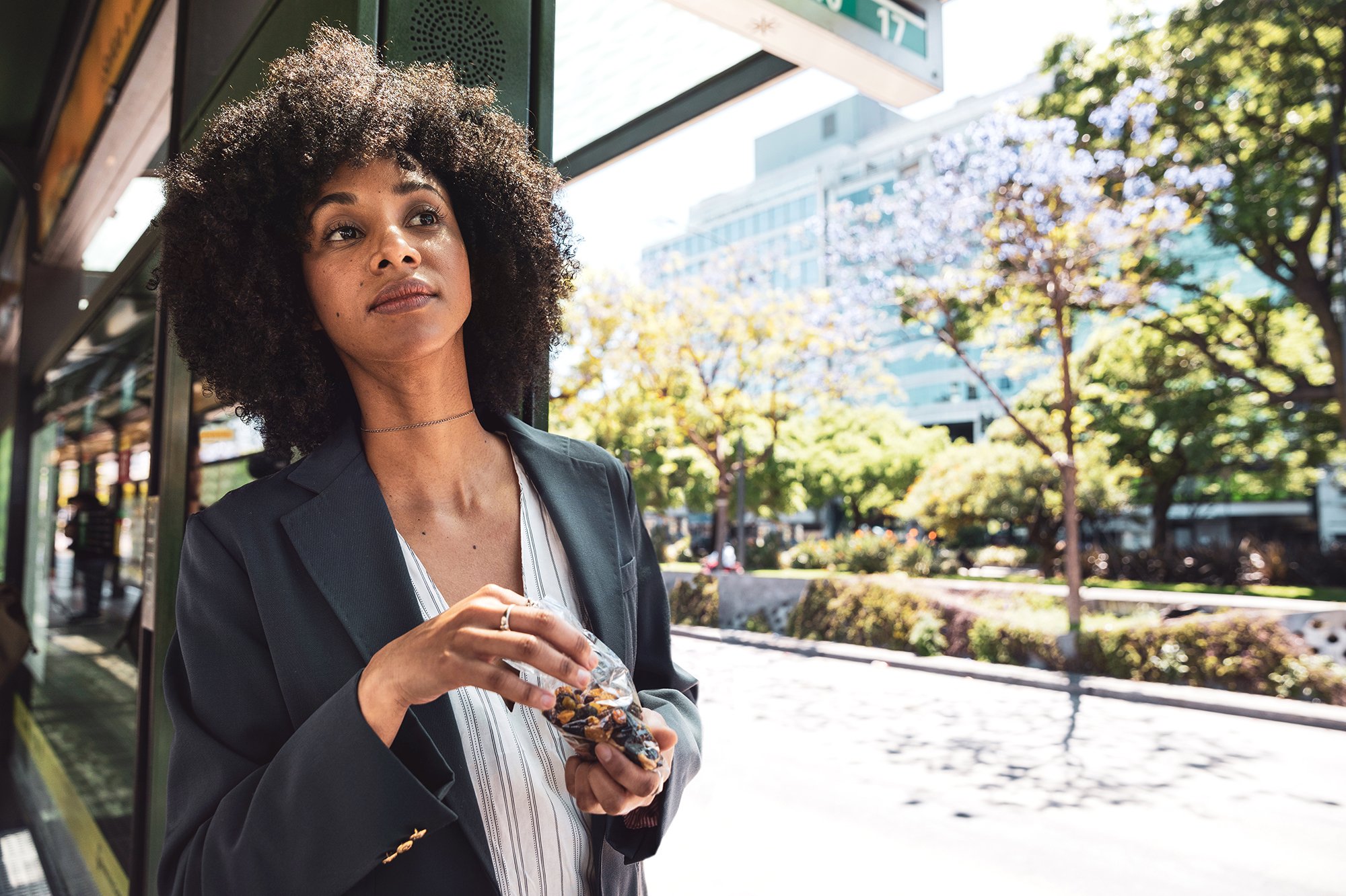Woman at Reston Station