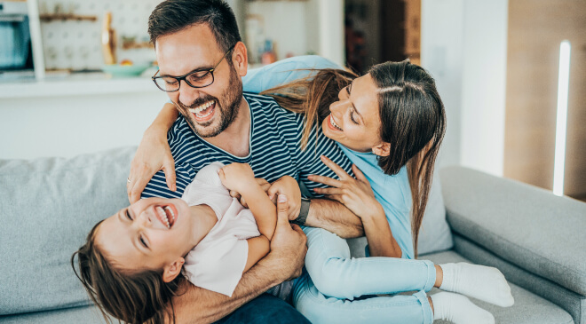 northside-father-and-daughters-laughing