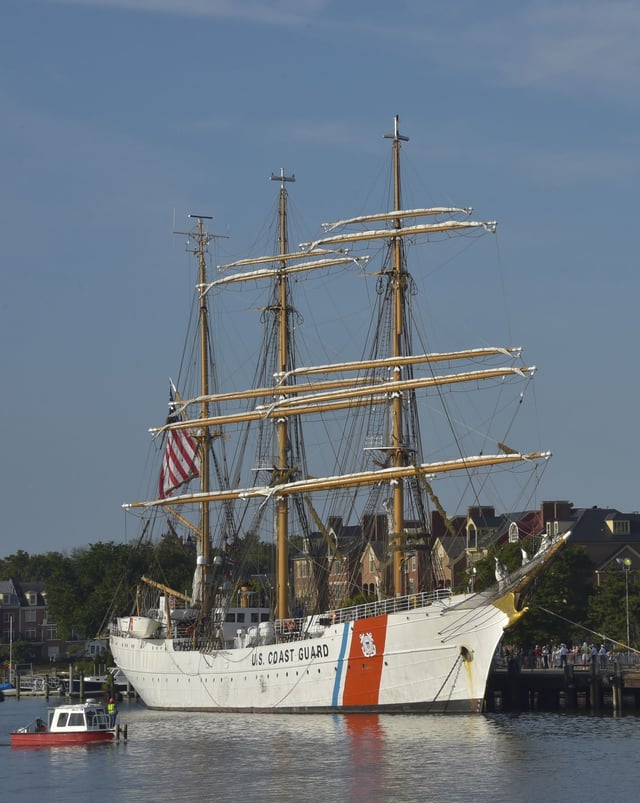  U.S. Coast Guard Cutter Eagle at Old Town Alexandria