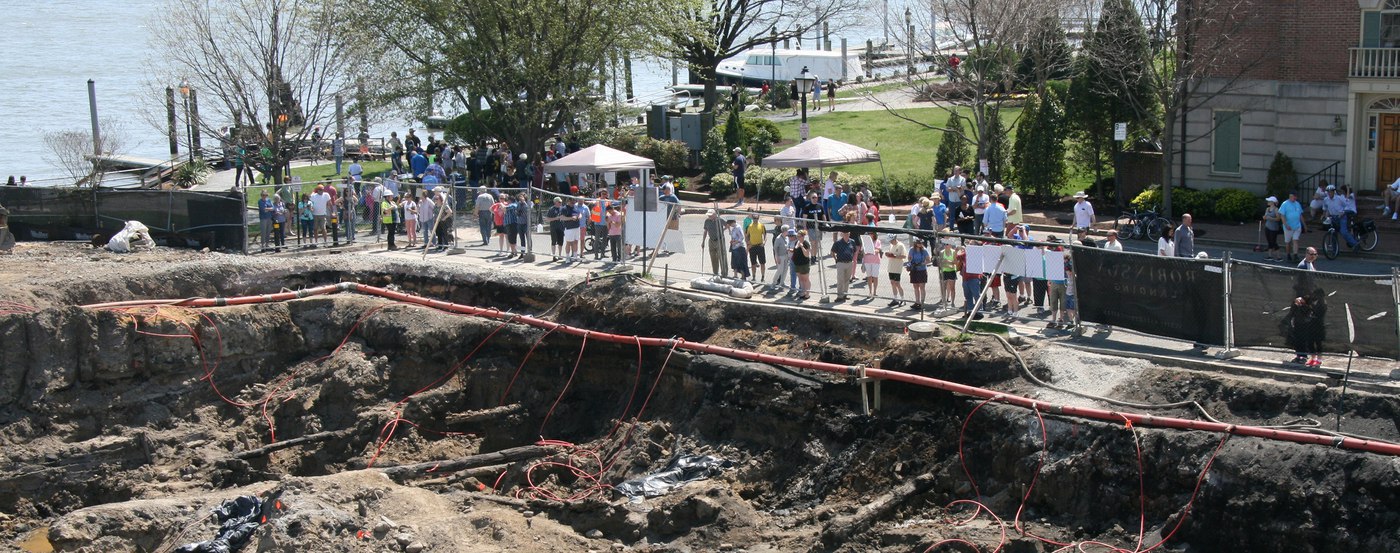 3,000+ People Visit Robinson Landing to View Archaeological Finds