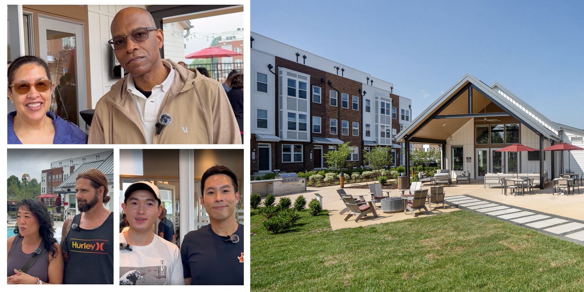 EYA townhomes at Farmstead District