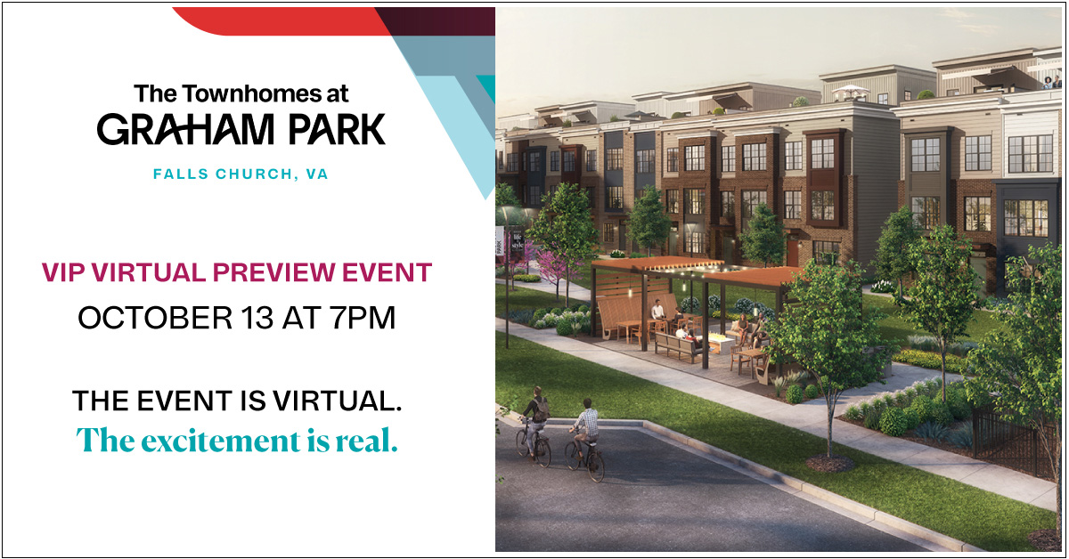 The Townhomes at Graham Park VIP Virtual Preview Event