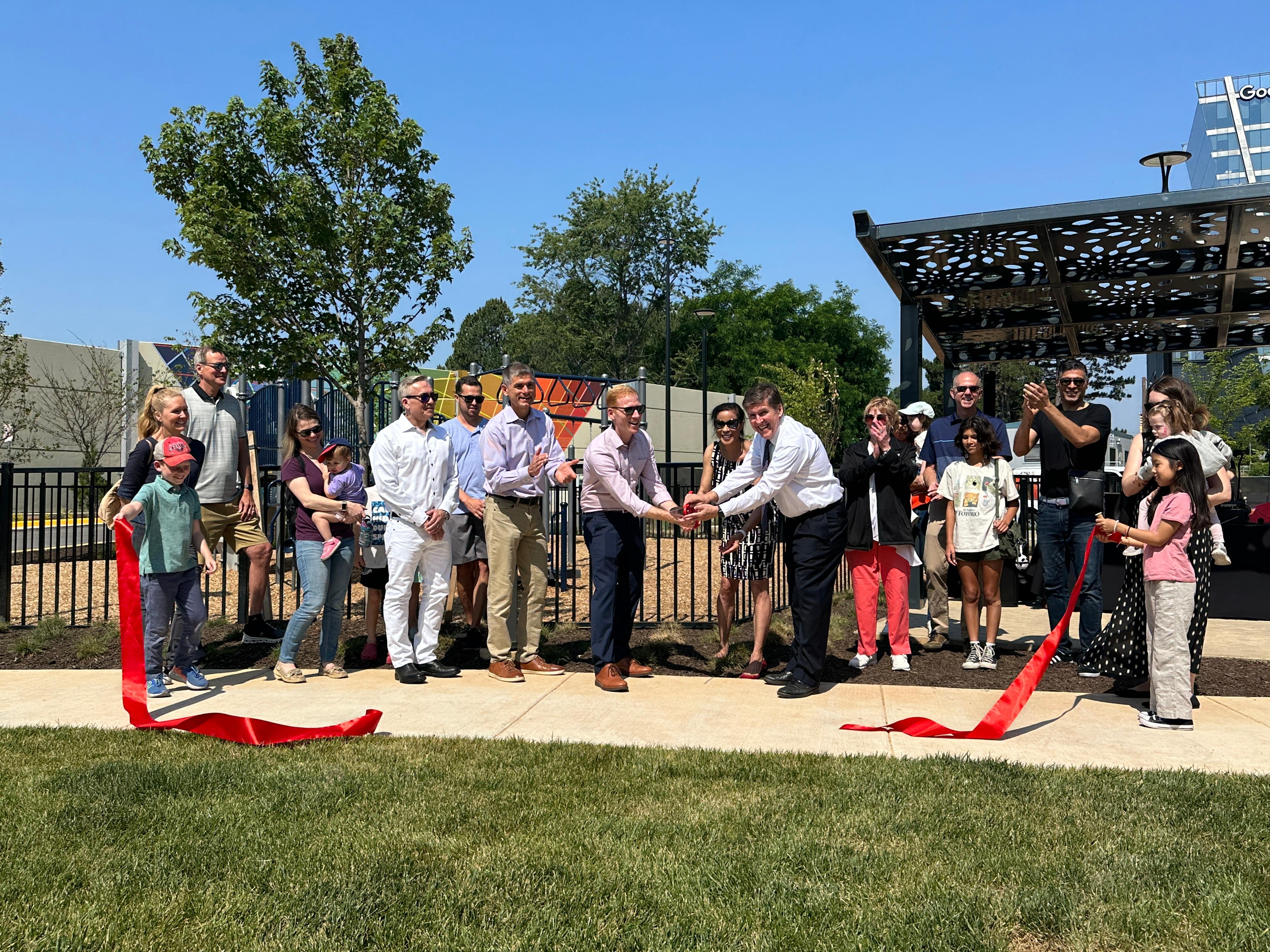 New park and playground: Creating community at The Townhomes at Reston Station