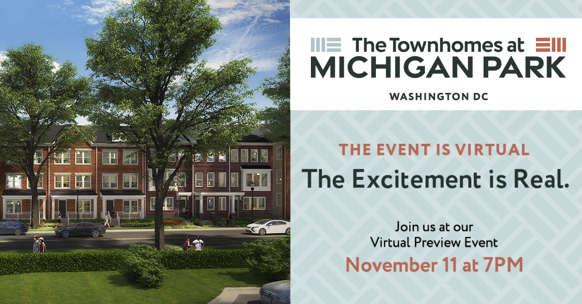 The Townhomes at Michigan Park VIP Virtual Preview Event