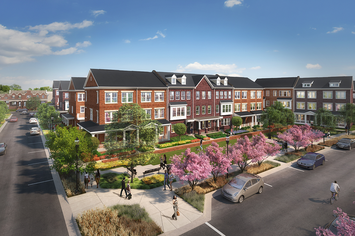 New construction townhomes in Washington DC