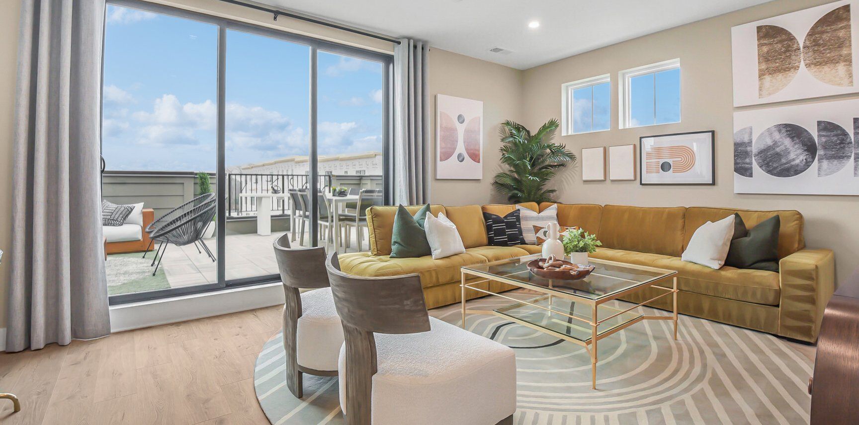 EYA's townhomes at Northside in Potomac, MD