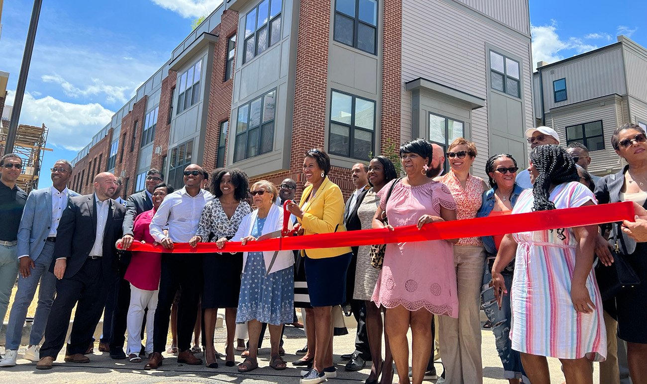 EYA celebrates first move-ins at Riggs Park Place with DC Mayor Bowser