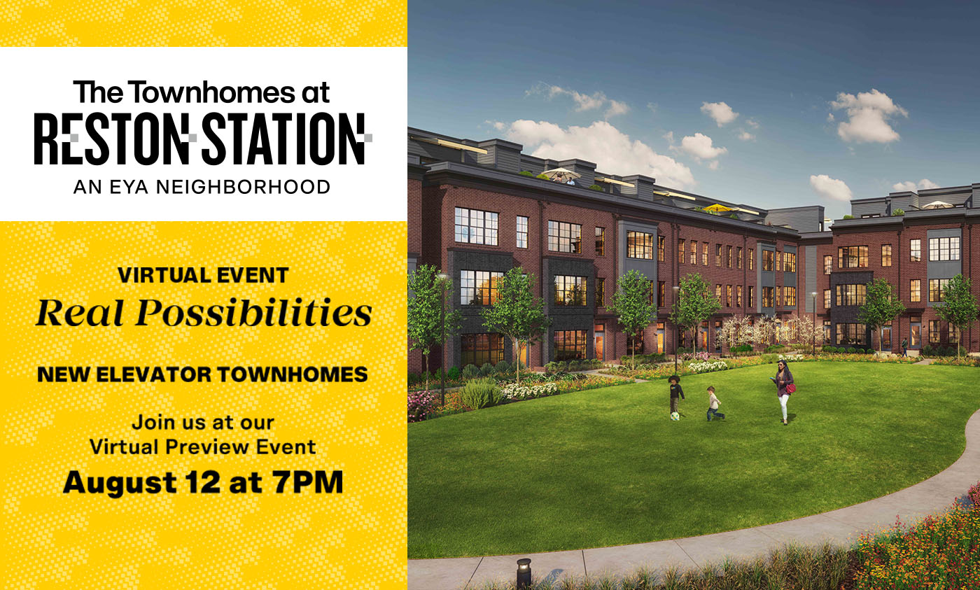 The Townhomes at Reston Station VIP Virtual Preview Event