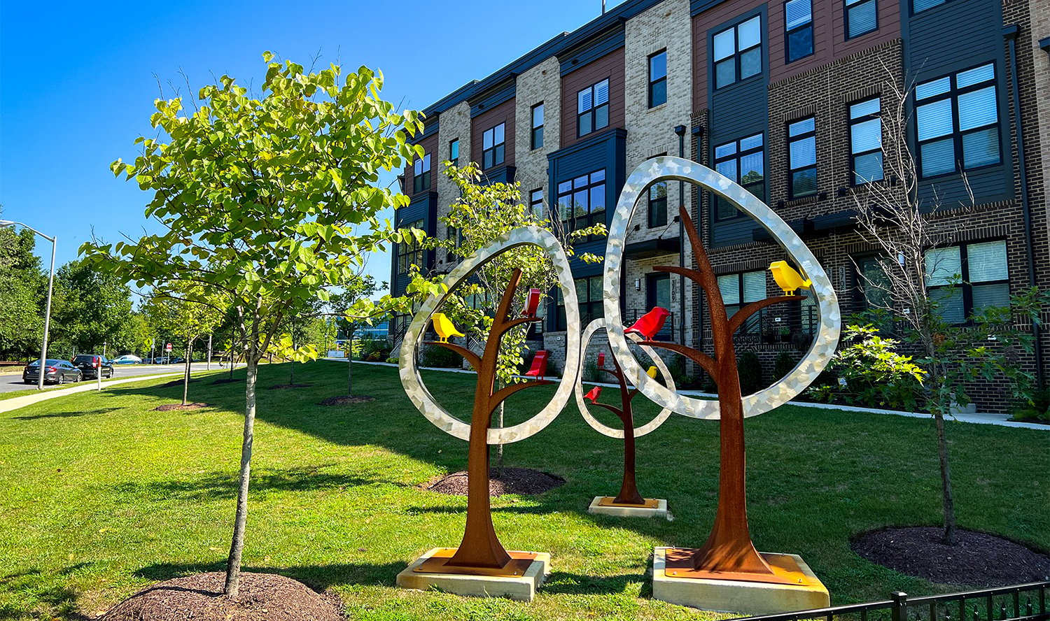 How sculptures enhance a sense of community at Tower Oaks