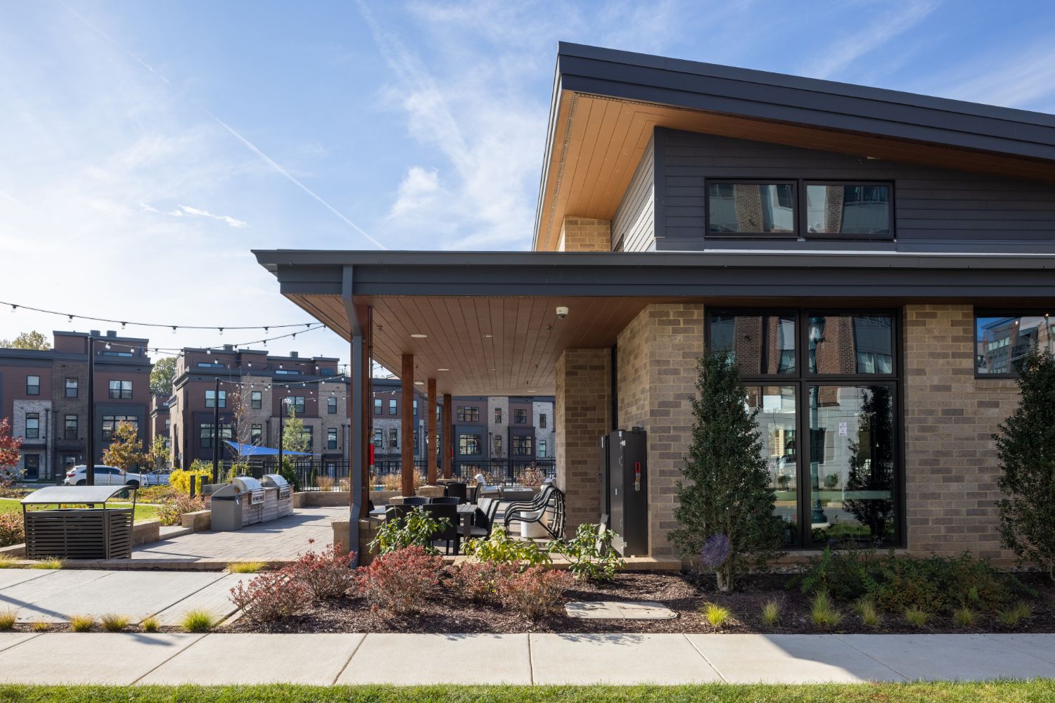 New EYA townhomes in Rockville, MD at Tower Oaks