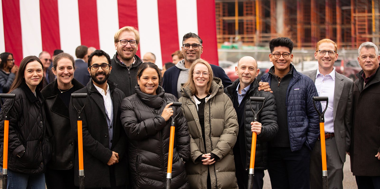 Groundbreaking at West Falls Church Metro