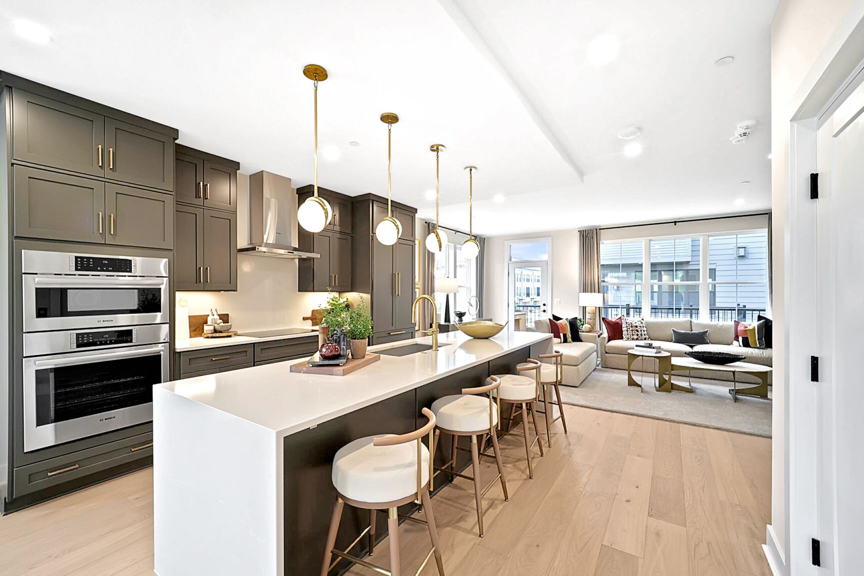 EYA's brownstones at Northside in Potomac, MD